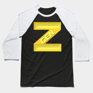 Young and yellow Generation Z Baseball T-Shirt